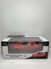 Mercedes-Benz SLS AMG 1:24 Model Friction Car 1:24 Red NEW