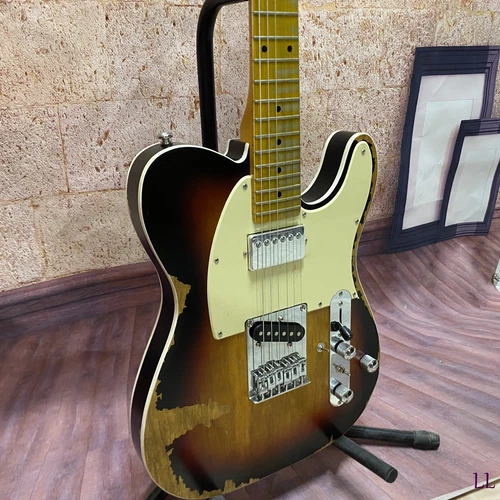 US Heavy Relic 1961 Andy Summers TL Electric Guitar 3-Color Sunburst alder Body