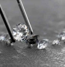 2.00 Ct Round Cut Natural D Color Lab Grown Diamond Fancy With VVS1 Certified