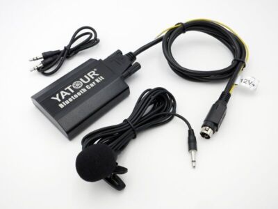 Bluetooth 5.2 Freisprechanlagen AUX MP3 Adapter passend für VOLVO mit SC Radio