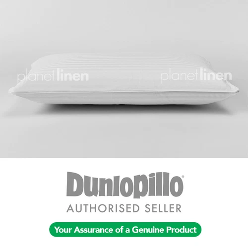 DUNLOPILLO Luxurious Natural Talalay Latex Medium Profile Firm Feel Pillow NEW  - Picture 3 of 5