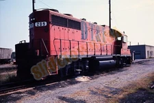Vtg 1976 Train Slide 209 DT&I Detroit Toledo & Ironton Engine X3O040