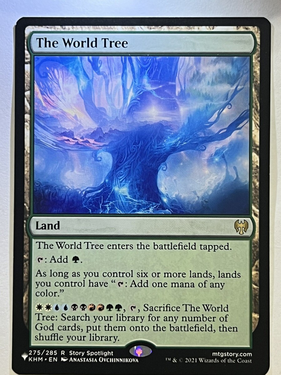 MTG The World Tree Kaldheim 275/285 Regular Rare NM/NP