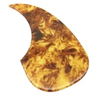 Thickening Acoustic Guitar Pickguard for Most Martin Style Guitar Clear Amber