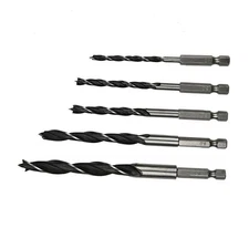 5 Pcs Bit Set Multi-material Drill Bits Efficient Wood Drilling Tool