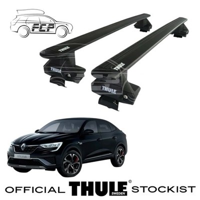 Thule  WingBar Evo Black Roof Bars Set to fit Renault Arkana 5 Door  SUV 20-