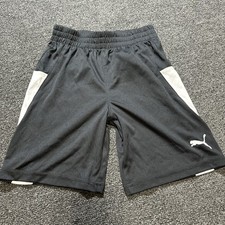 Puma Kids Size 6 Black Athletic Shorts