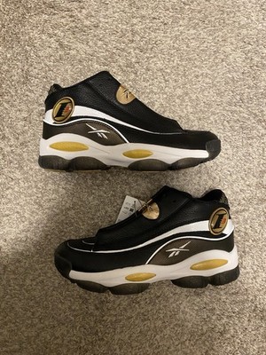 Reebok The Answer DMX 2022 Black White Gold Size 11 Men s Size 12.5 Woman s Rare