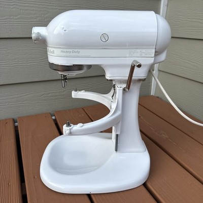 Vintage KitchenAid Proline KSM5 White Countertop Stand Mixer
