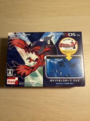 Nintendo 3DS LL Pokémon X/Y Xerneas Yveltal Blue OVP