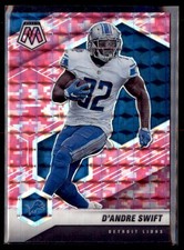 2021 Panini Mosaic Football Pink Prizm DAndre Swift Lions 73