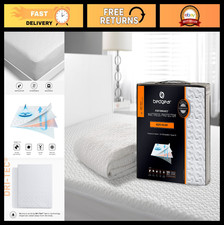 Waterproof Cooling Mattress Protector - Dri-Tec Moisture-Wicking Cover, Deep Poc