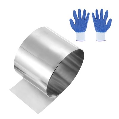 304 stainless steel sheet 0.5mm x 100mm x 1m, for silver sheet roll