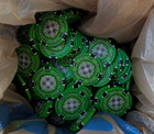 50pcs Prestige Pro 727 Printing Poker Chips $25 - Green  14g — photo 3