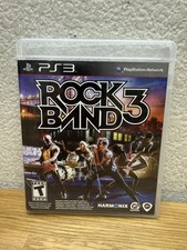 Rock Band 3 Sony PlayStation 3 PS3 Video Game Great Disc No Manual