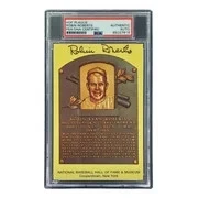 Robin Roberts Signed 4x6 Philadelhia Phillies HOF Plaque Card PSA/DNA 85027816 - Image 3 of 4