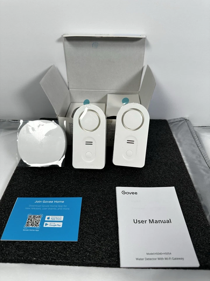 Govee Water Detector 2 Pack WiFi Gateway H5054+H5040, - Image 4 of 4