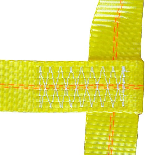 Tow Dolly Basket Strap with Snap Hooks for 14-19" Tires, 12,000 lbs Strength - Picture 4 of 6