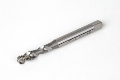 Haas M10x1.5 M HSS-E Spiral Flute Tap, 10mm Shank x 15mm Thread Length, 2.5XD