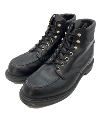 RED WING SuperSole? 6-inch Moc Black/ Size: 27.5cm | eBay