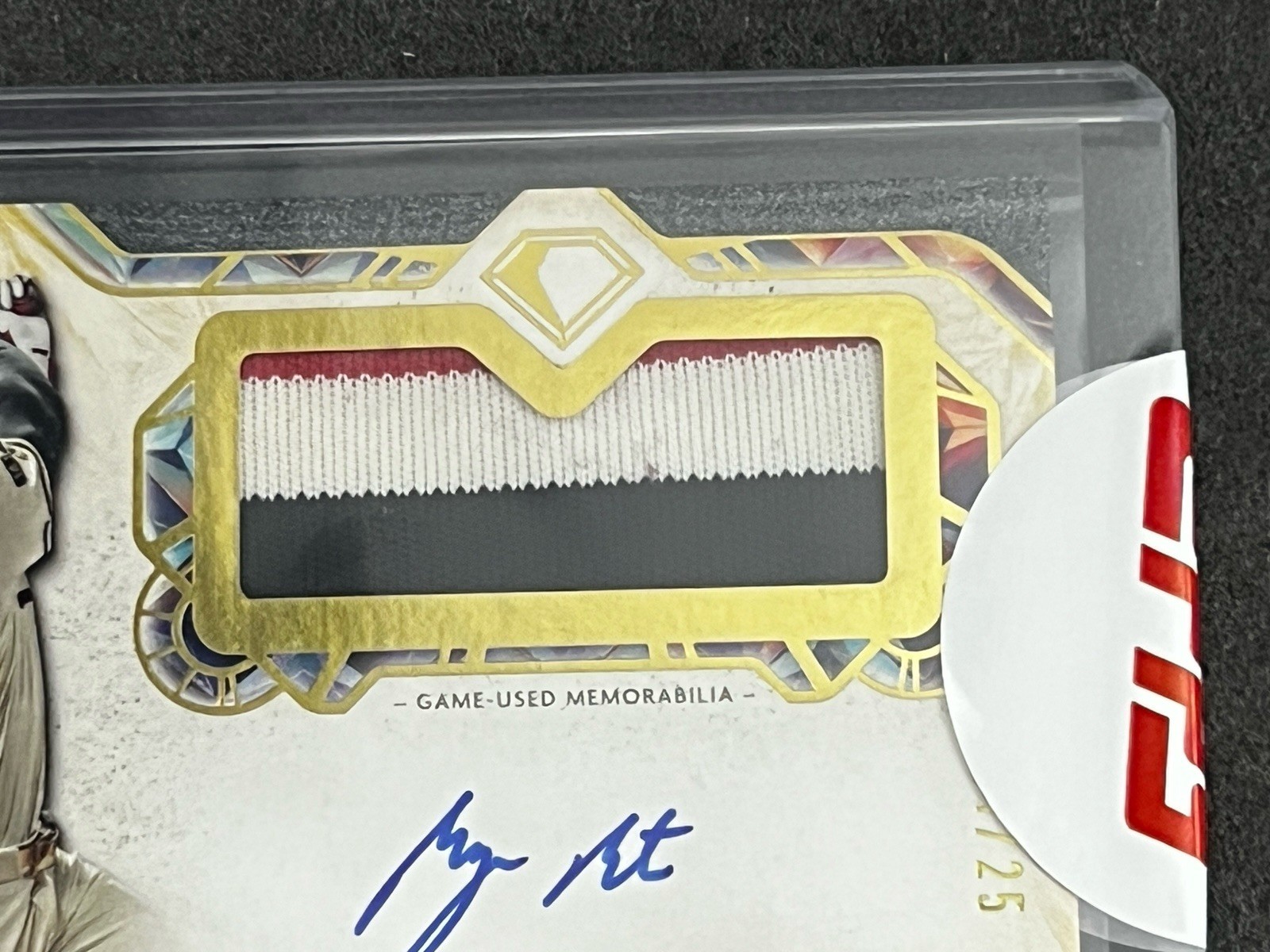 2025 Topps Diamond Icons BYRON BUXTON Auto /25 Jumbo Patch Topps Sealed Twins view 3