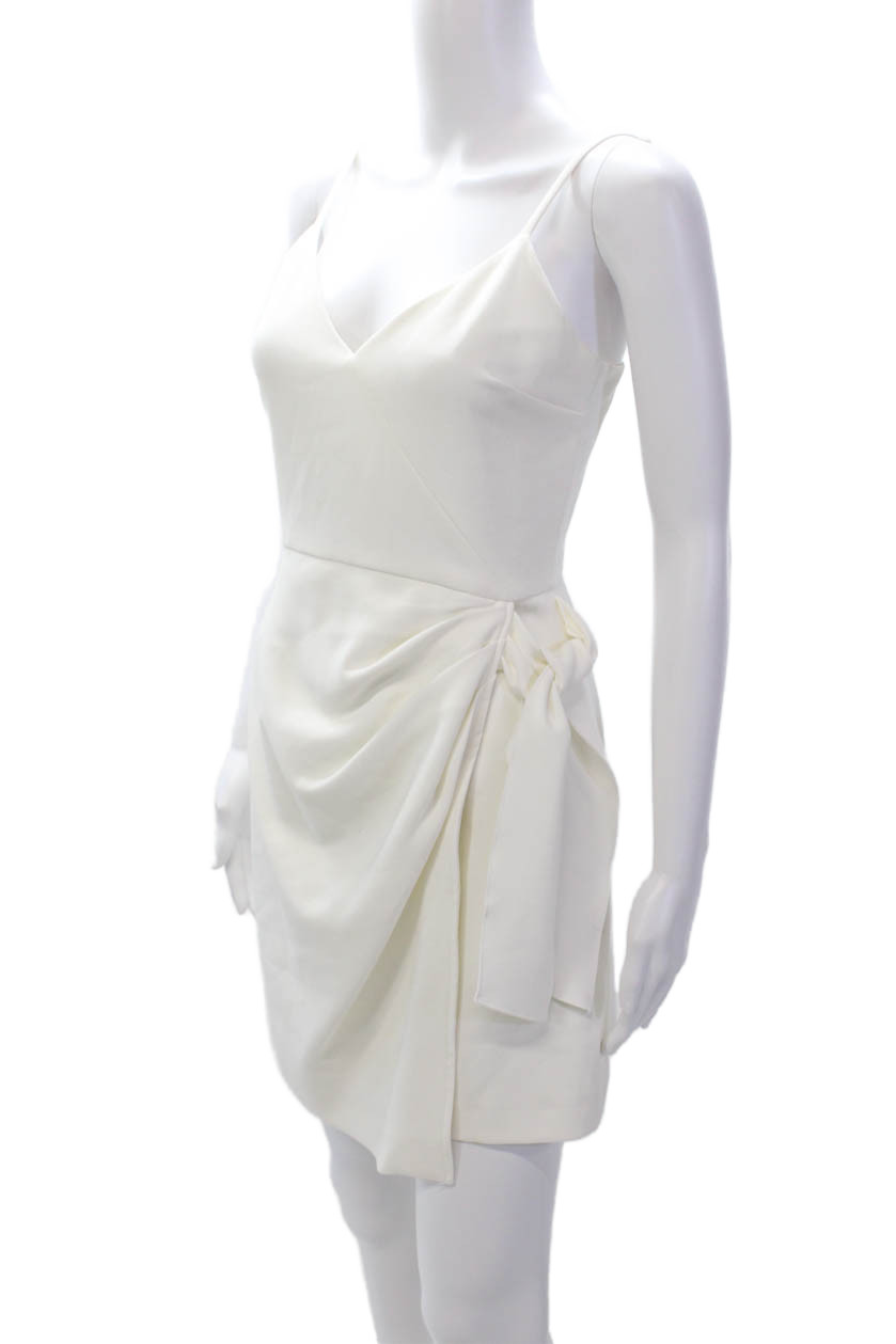 French Connection Womens Solid V-Neck Spaghetti S… - image 2