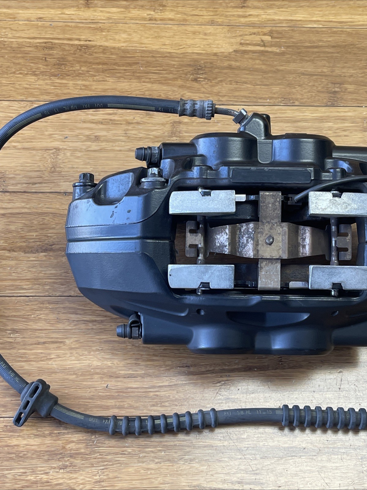 2014-2020 BMW i8 I12 Front Left Brake Caliper Assembly Black 76K Miles OEM