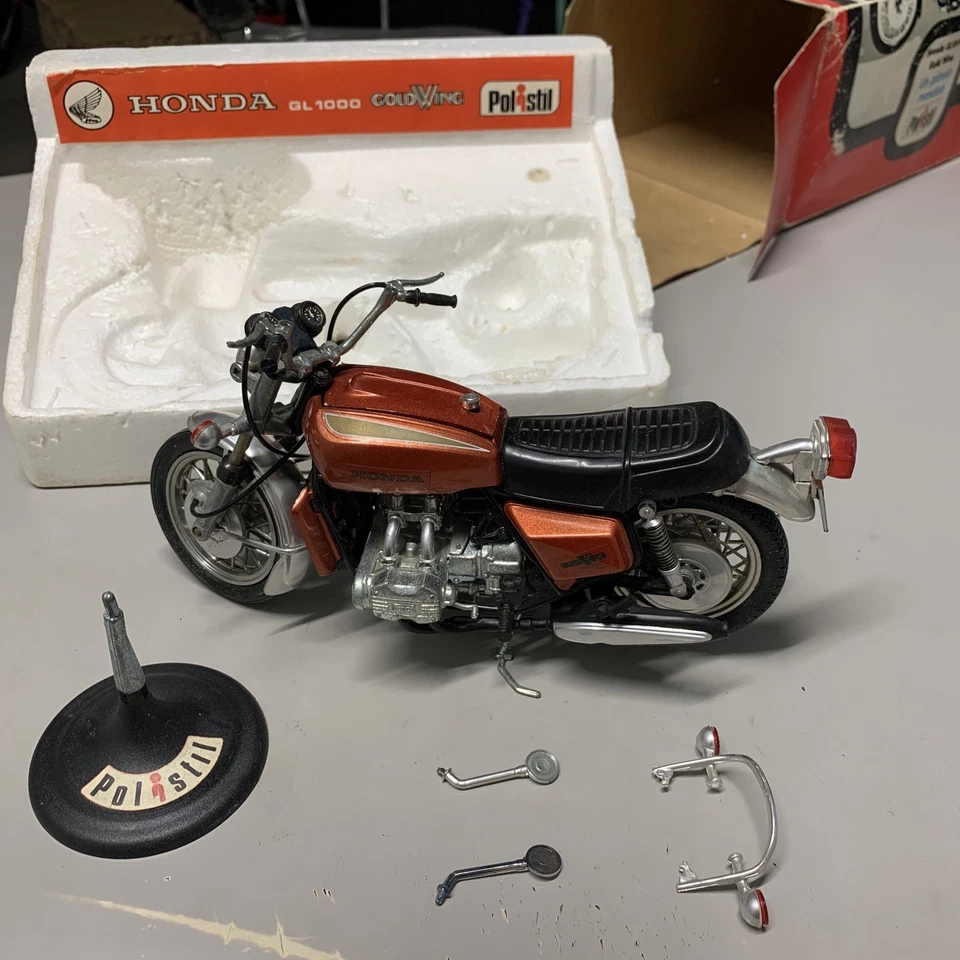 POLISTIL 1:10 HONDA GL1000 GOLD WING | SEMINUOVO | Moto Collezione Modellismo - Immagine 2 di 4