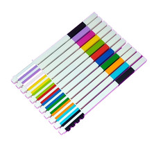 LEGO Custom Gel Pen Set - 11 Pens in 10 Colors, Brand New, Protective Tip Intact