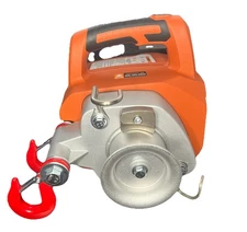 Capstan Winch - Cordless Brushless Motor, 2000Lb Max Pull Force, Portable Li-Ion