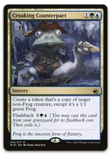 Croaking Counterpart #215 (NM) Midnight Hunt MID Magic MTG