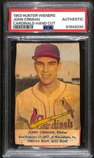 1953 Cardinals Hunter s Wieners #6 Jack Crimian John PSA A Authentic C93824