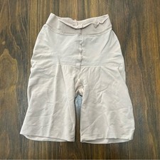 Spanx Power Mid-Thigh Short tan size b