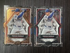 FREDDIE FREEMAN 2025 TOPPS TIER ONE SILVER FOIL #38 49/99 DODGERS WITH COPPER