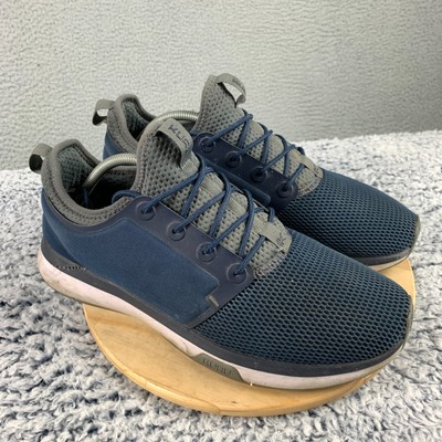 Kuru Atom Cloud Sneakers Men's 11.5 Medium Blue/Gray Mesh Walking Running Shoes