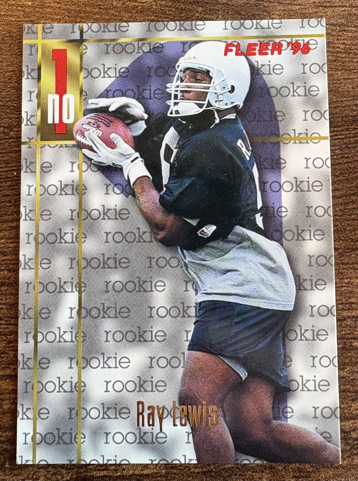1996 Fleer - Ray Lewis #165 Rookie Card HOF