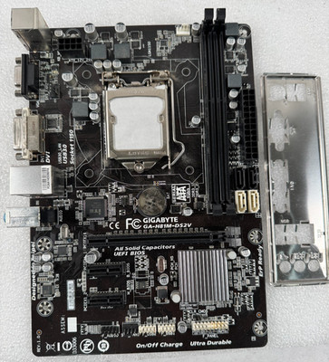 GIGABYTE GA-H81M-DS2V Motherboard DDR3 Gen LGA 1150 CPU Support USB 3.0
