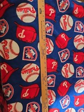 Fleece Philadelphia Phillies MLB Baseball Fleece Fabric