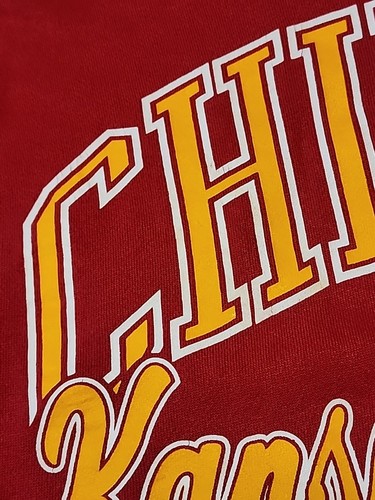 Vintage Kansas City Chiefs Pullover Large Sweater 90s NFL Sportswear Logo 7 Rare - Picture 10 of 15