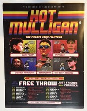 Hot Mulligan band Official Spring 2024 Choose Your Fightour 18x24 Tour Poster