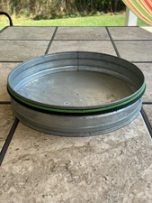 14” Sheet Metal Duct End Cap HVAC NEW