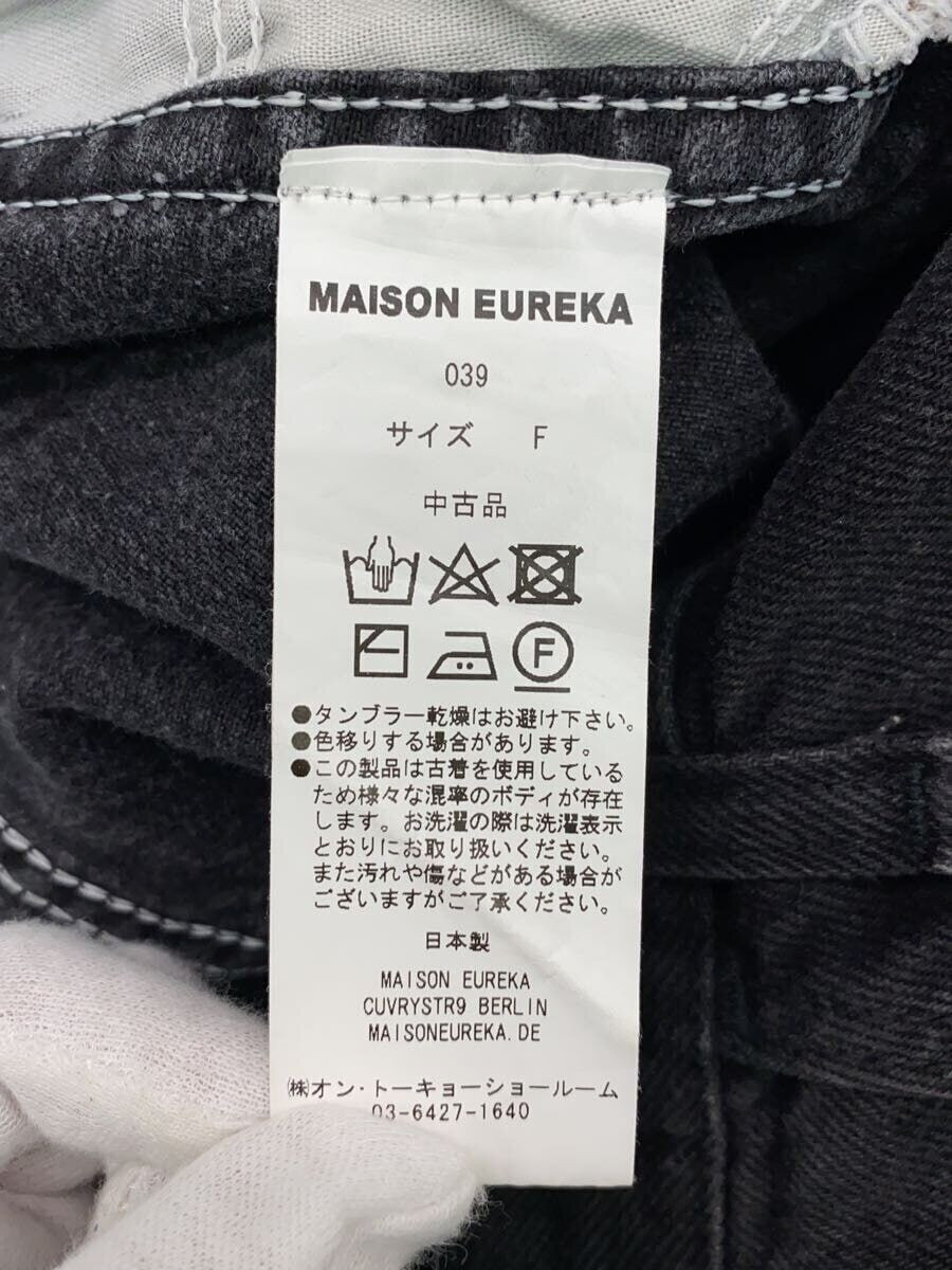 MAISON EUREKA OTHER BOTTOM FREE Black PLAIN VINTAGE REWORK MAISON EUREKA OTHER BOTTOM FREE Black PLAIN VINTAGE REWORK