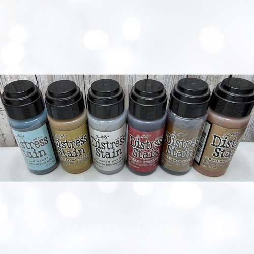 Tim Holtz DISTRESS STAIN Daubers Lot of 6