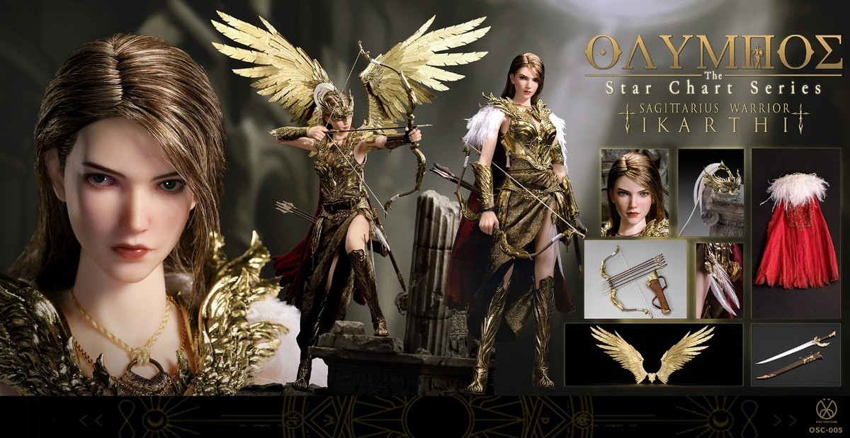 その他 POP COSTUME 1/6 Olympus-The Star Icarti POP COSTUME Olympus Sagittarius Warrior Icarti with Movable Eyes 1