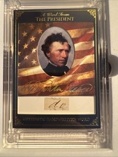 2025 Potus: Word From the President Alexander Pierce Authentic Hand Written Word