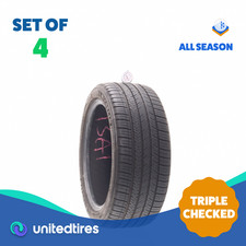Set Of 4 Used 22545zr17 Michelin Pilot Sport All Season 4 94y - 5.5-7.532 Set Of 4 Used 22545zr17 Michelin Pilot Sport All Season 4 94y - 5.5-7.532