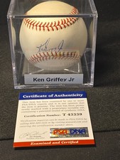 Ken Griffey Jr. Autographed Signed Baseball PSA/DNA COA# T43339 Mariners/Reds