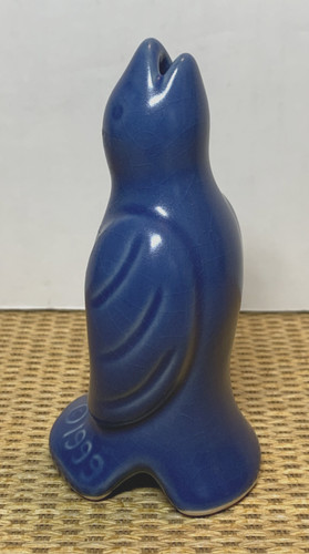 Vintage 1999 THT Blue Pie Bird Vent Funnel Tender Heart Treasures