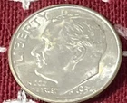 Nice 1954 S Roosevelt Dime Silver - UNC actual coin in photo #db1