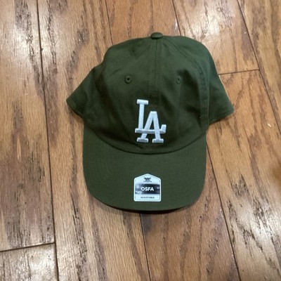 LA Dodgers OSFA Hat Forest Green Adjustable Cap Los Angeles MLB Baseball NWT